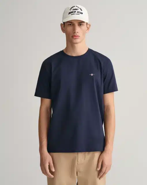 Gant Shield SS T-shirt Evening Blue