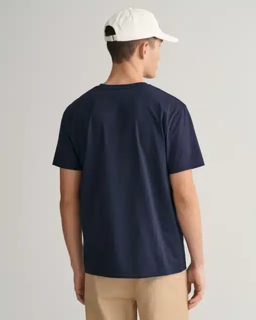 Gant Shield SS T-shirt Evening Blue