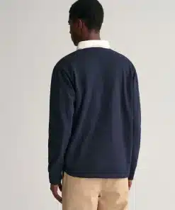 Gant Regular Fit Heavy Rugger Shirt Evening Blue