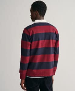 Gant Regular Fit Heavy Rugger Shirt Plumped Red