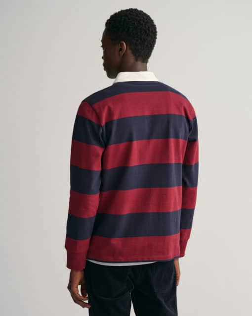 Gant Regular Fit Heavy Rugger Shirt Plumped Red