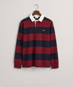 Gant Regular Fit Heavy Rugger Shirt Plumped Red