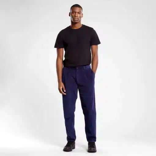 Dedicated Pants Sollentuna Corduroy Navy