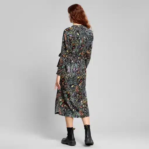 Dedicated Shirt Dress Falsterbo The Birds Black