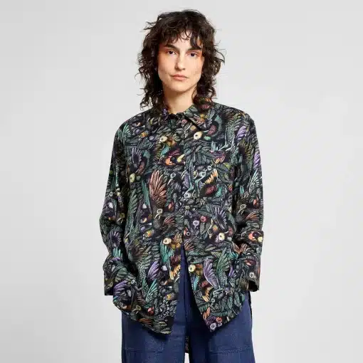 Dedicated Shirt Kosta The Birds Black