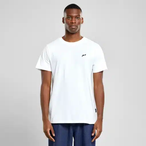 Dedicated T-shirt Stockholm The Knotted Gun White