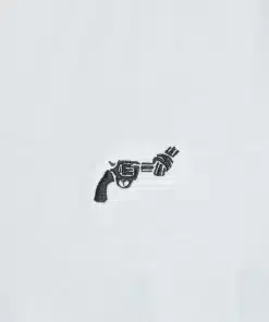 Dedicated T-shirt Stockholm The Knotted Gun White