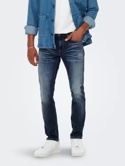 Only & Sons Weft Jeans Blue