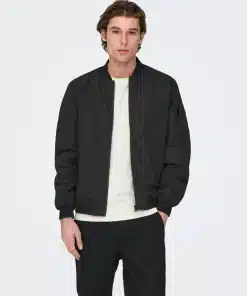 Only & Sons Joshua Bomber Jacket Black