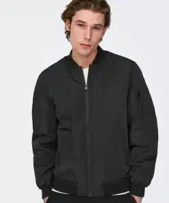 Only & Sons Joshua Bomber Jacket Black