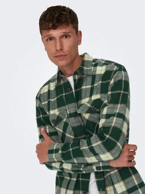 Only & Sons Milo Shirt Aqua / Lush Meadow