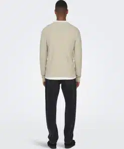 Only & Sons Kalle Sweater Silver Lining