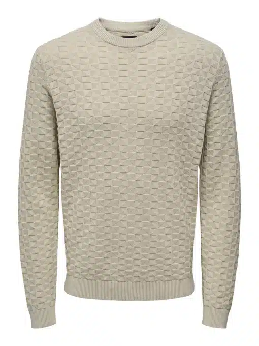 Only & Sons Kalle Sweater Silver Lining