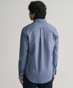 Gant Regular Fit Oxford Shirt Persian Blue