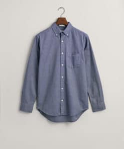Gant Regular Fit Oxford Shirt Persian Blue