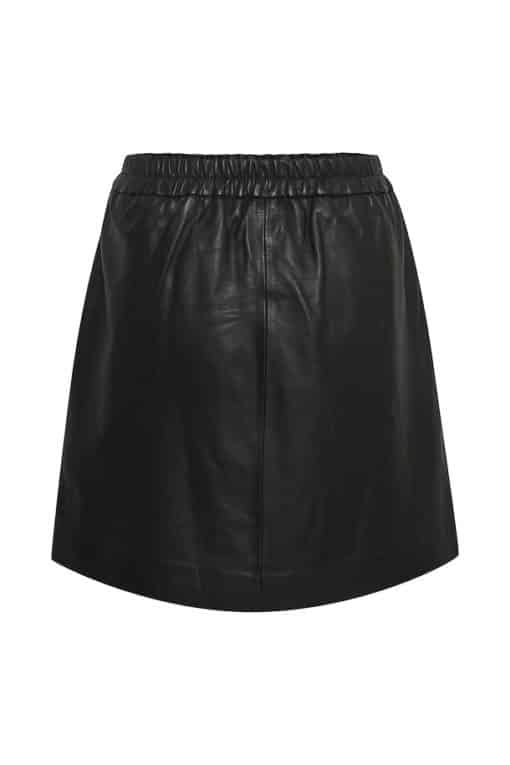 In Wear Wook Short Skirt Black