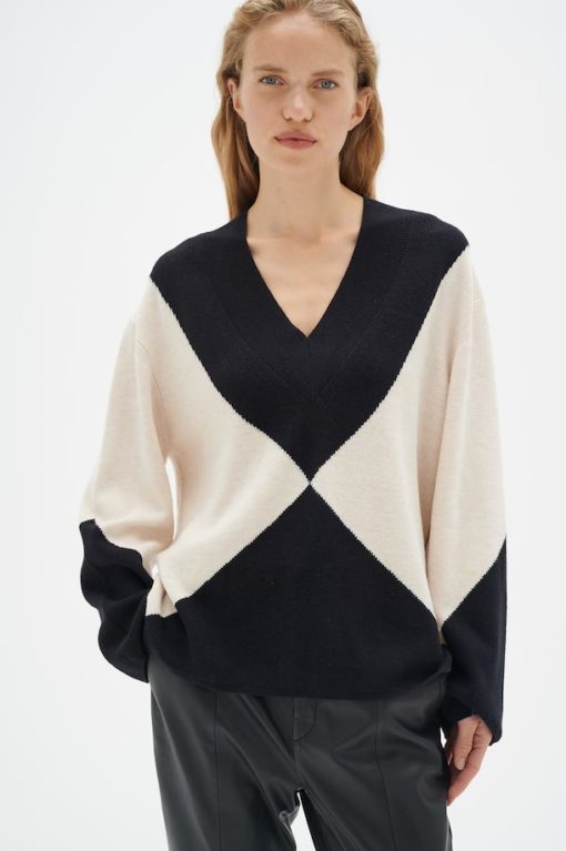 InWear Rudi Pullover French Oak / Black