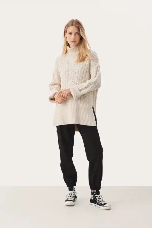 Part Two Rennah Pullover Whitecap Gray