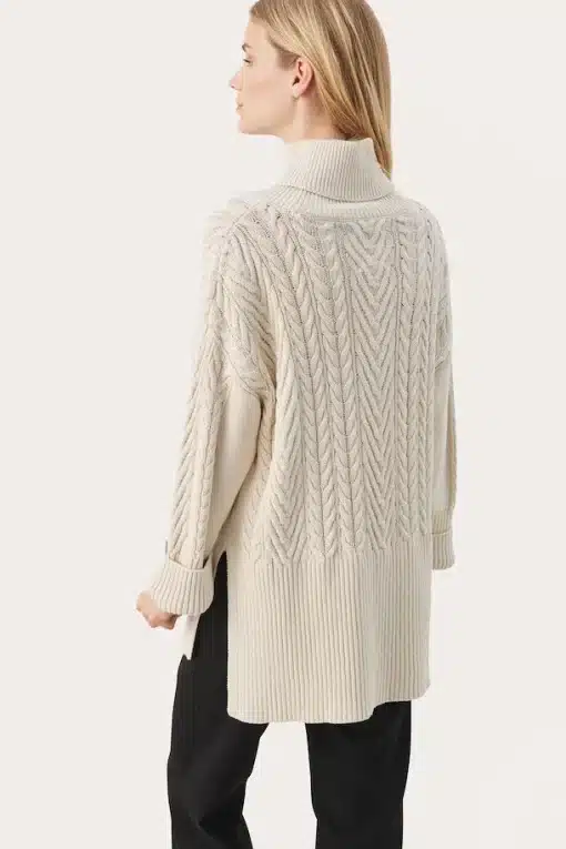 Part Two Rennah Pullover Whitecap Gray