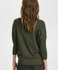 Saint Tropez Milasz Pullover Army Green Melange