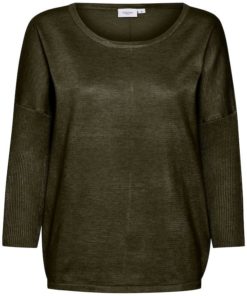 Saint Tropez Milasz Pullover Army Green Melange