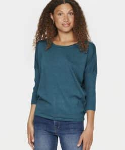 Saint Tropez Milasz Pullover Reflecting Pond Melange