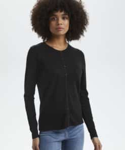 Saint Tropez Milasz Knitted Cardigan Black