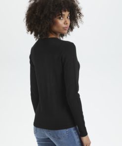 Saint Tropez Milasz Knitted Cardigan Black