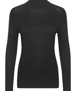 Saint Tropez Milasz Rollneck Pullover Black