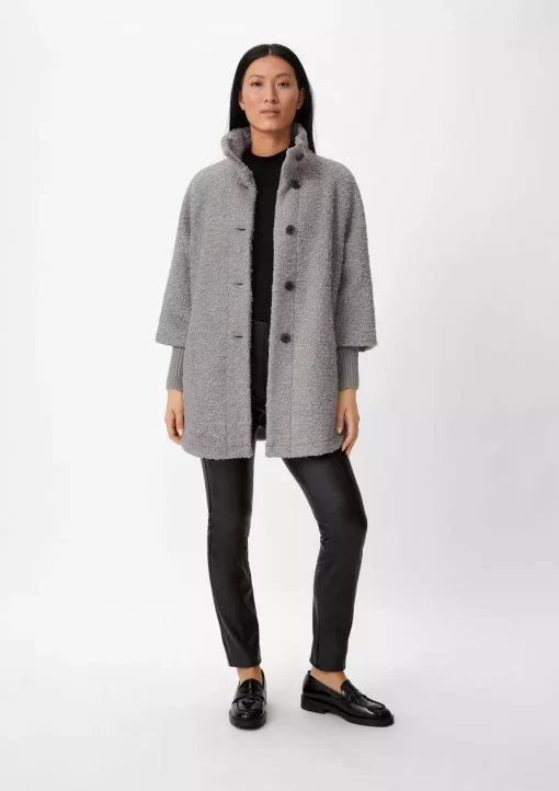 Comma, Boucle Jacket Pigeon Grey