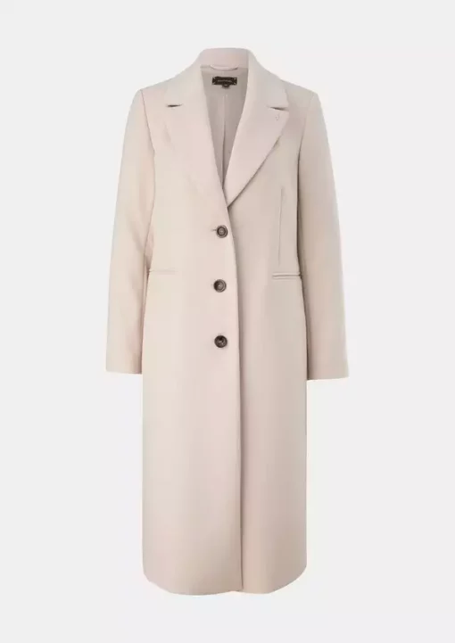 Comma,Coat L ight Beige