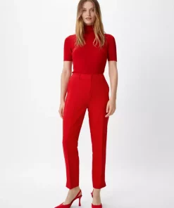 Comma, Trousers Poppy Red