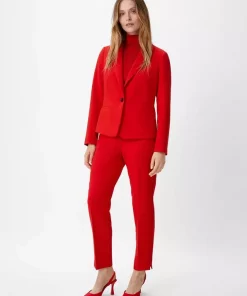 Comma, Trousers Poppy Red