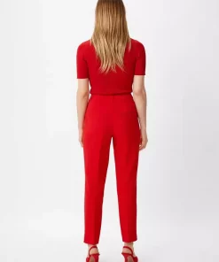 Comma, Trousers Poppy Red