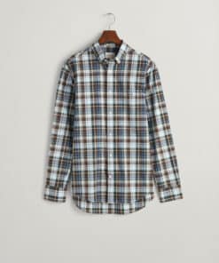 Gant Regular Fit Poplin Shirt Rich Brown