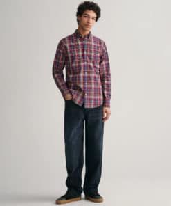 Gant Regular Fit Poplin Shirt Plumped Red