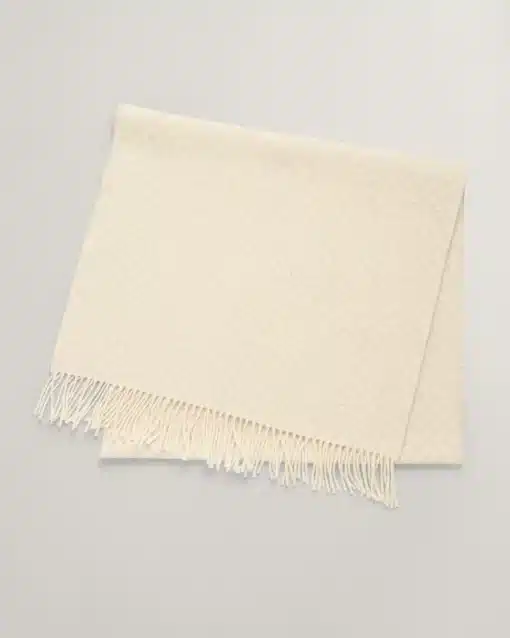Gant Woman G Pattern Scarf Cream