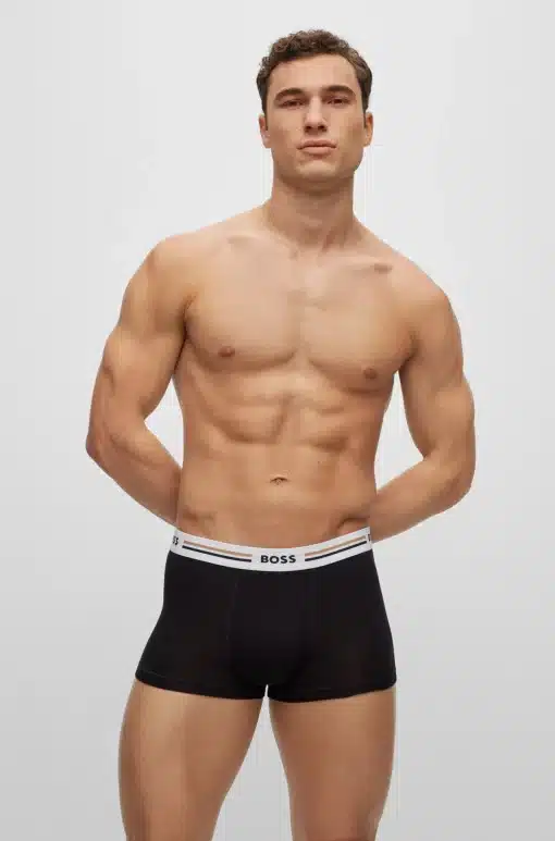 Boss 3-Pack Logo Boxers Black
