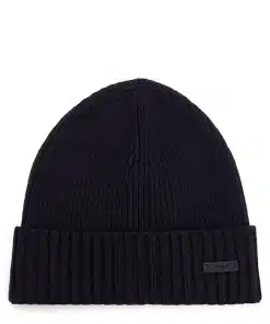 Boss Fati Beanie Dark Blue