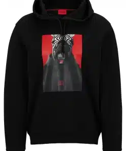 Hugo Debras Hoodie Black