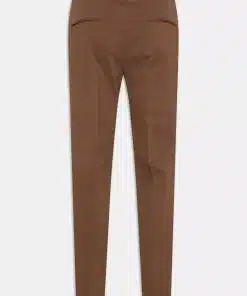 Oscar Jacobson Denz Turn Up Chinos Brown