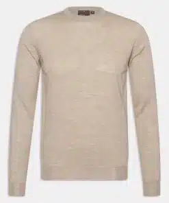 Oscar Jacobson Custer Roundneck Beige