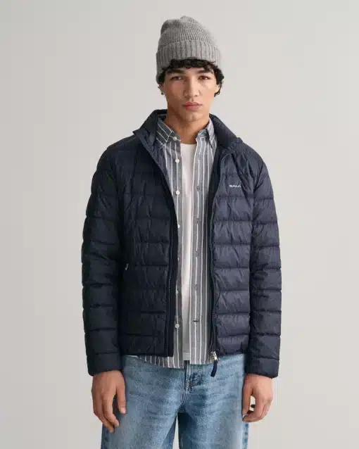 Gant Light Down Jacket Evening Blue