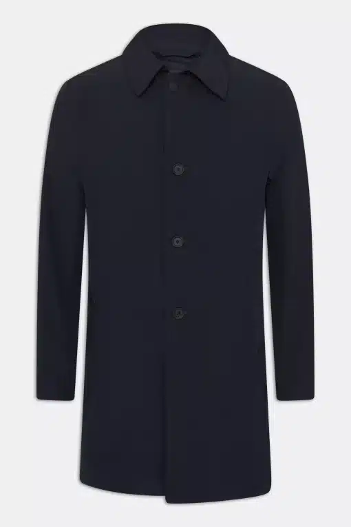 Oscar Jacobson Johnsson Coat Dark Blue
