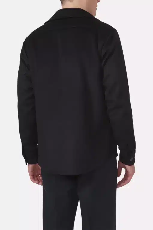 Oscar Jacobson Maverick Overshirt Black