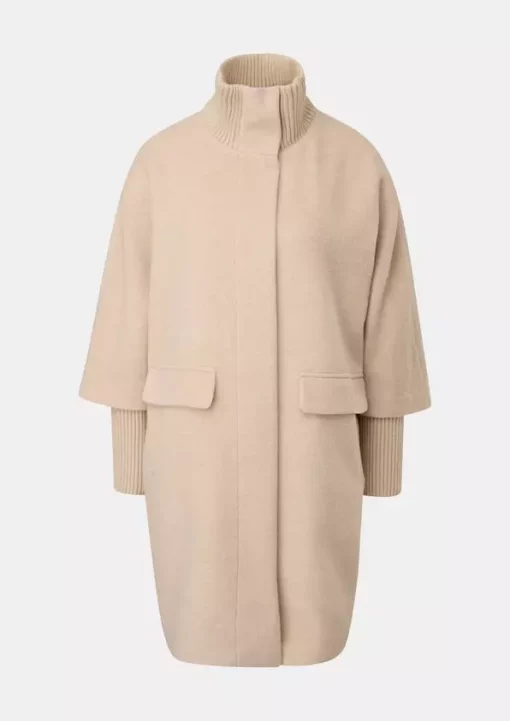 Comma, Wool Coat Beige