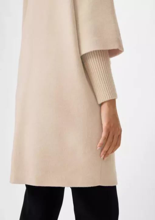 Comma, Wool Coat Beige