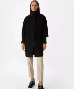 Comma, Wool Coat Black