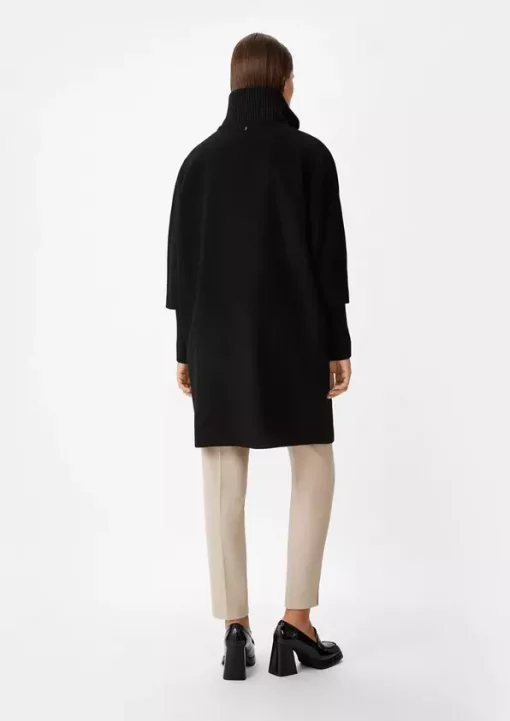 Comma, Wool Coat Black