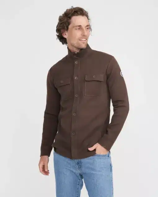 Holebrook Edwin Shirt Jacket Teak